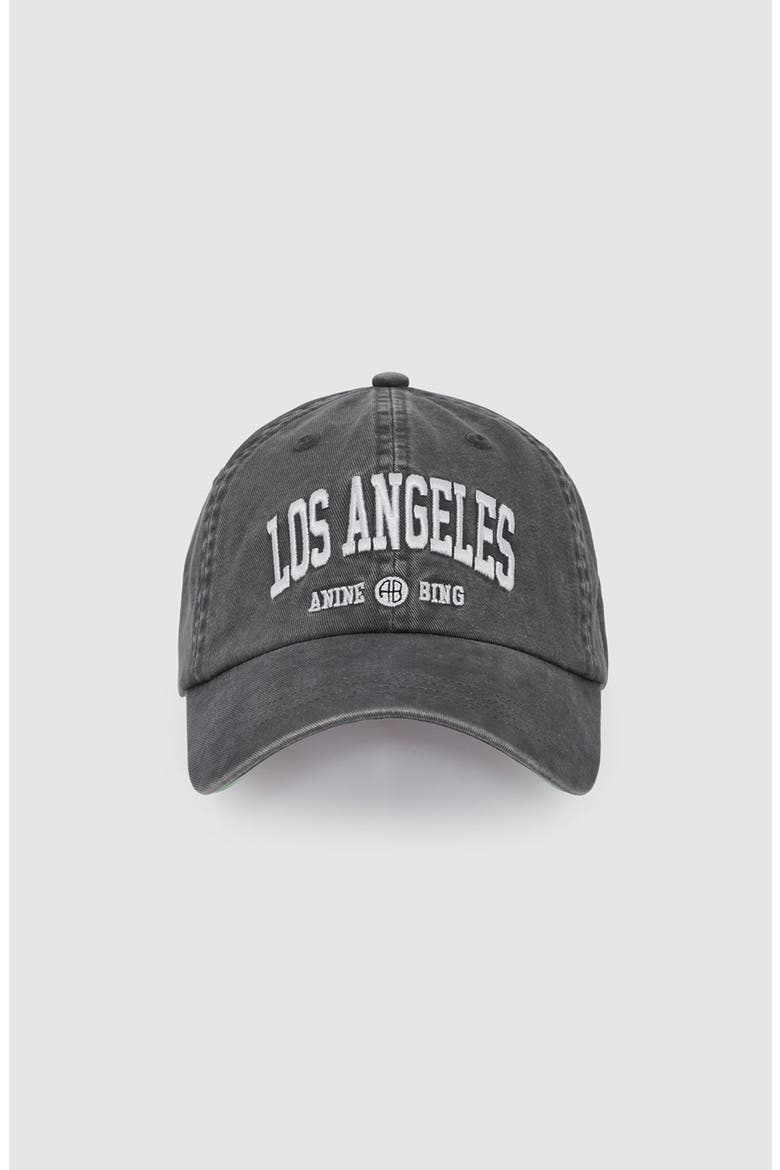 Jeremy Los Angeles University Baseball Cap, Main, color, Washed Grey