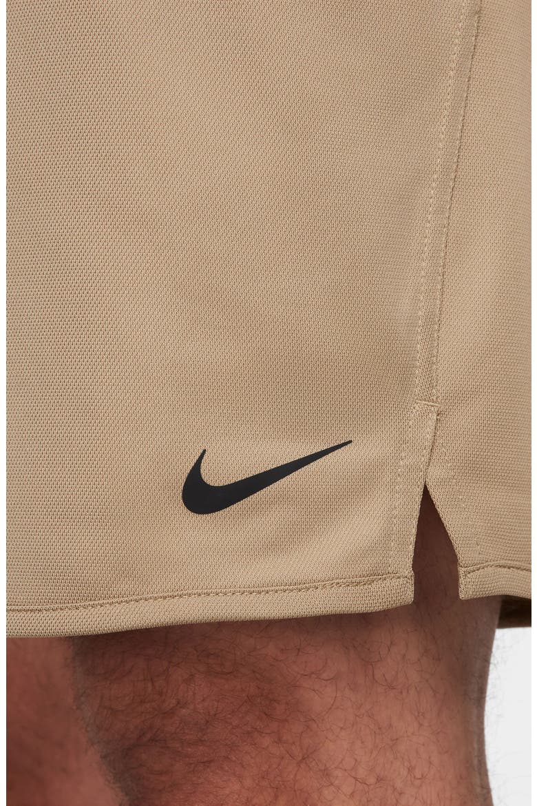 Dri-FIT 7-Inch Brief Lined Versatile Shorts, Alternate, color, KHAKI/ BLACK