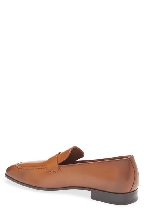 Ferragamo Bonny Apron Toe Loafer In Naturale