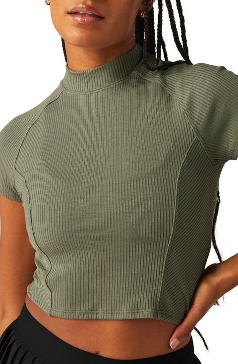 Formation Ribbed Crop T-Shirt