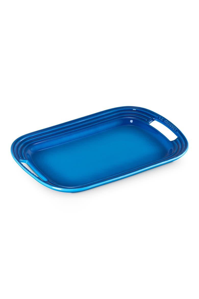 Stoneware Serving Platter, Alternate, color, MARSEILLE
