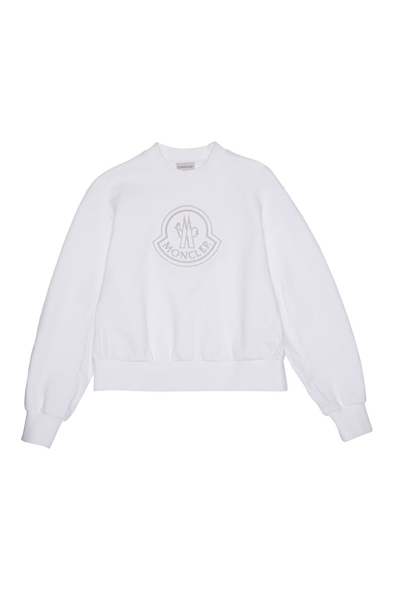Logo Graphic Sweatshirt, Alternate, color, WHITE