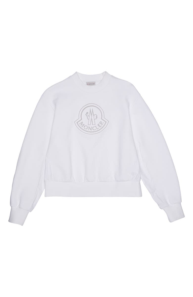 Moncler Logo Graphic Sweatshirt, Alternate, color, 
