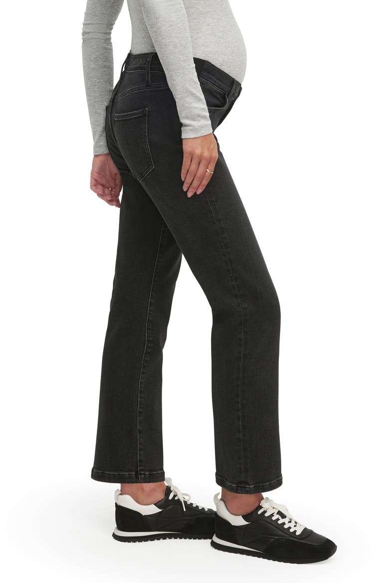 The Otto Mama Relaxed Straight Leg Maternity Jeans, Alternate, color, TUPELO