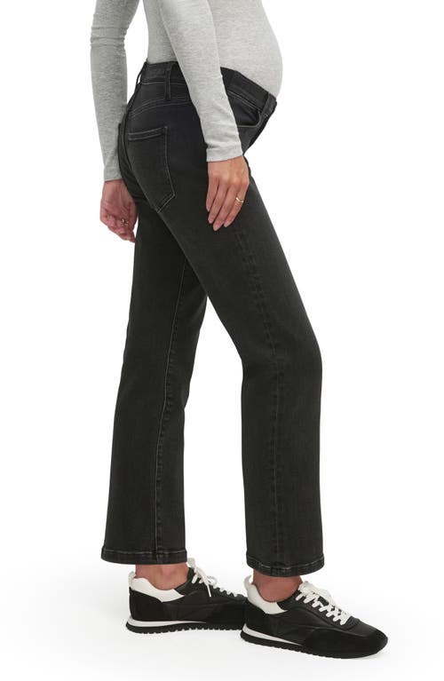 Favorite Daughter The Otto Mama Relaxed Straight Leg Maternity Jeans In Multi