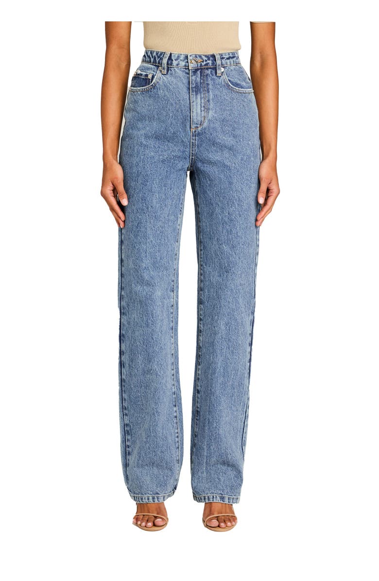 SER.O.YA Brooklyn High Rise Straight Jean, Main, color, 