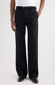 Dries Van Noten Preston Wide Leg Wool Pants