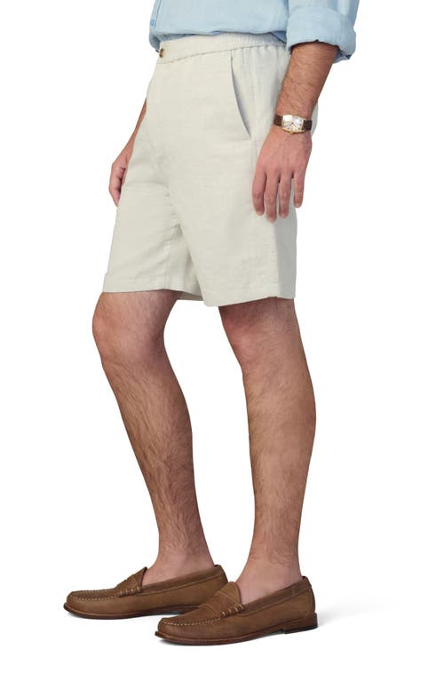 Joe's Clarkson Linen & Cotton Shorts In Flax