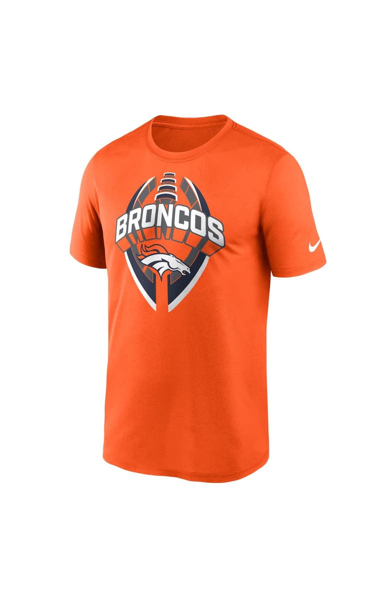 Nike Men's Nike Orange Denver Broncos Legend Icon Performance T-Shirt, Alternate, color, Orange