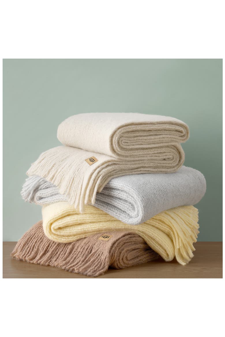 Margot Throw Blanket, Alternate, color, CREAM