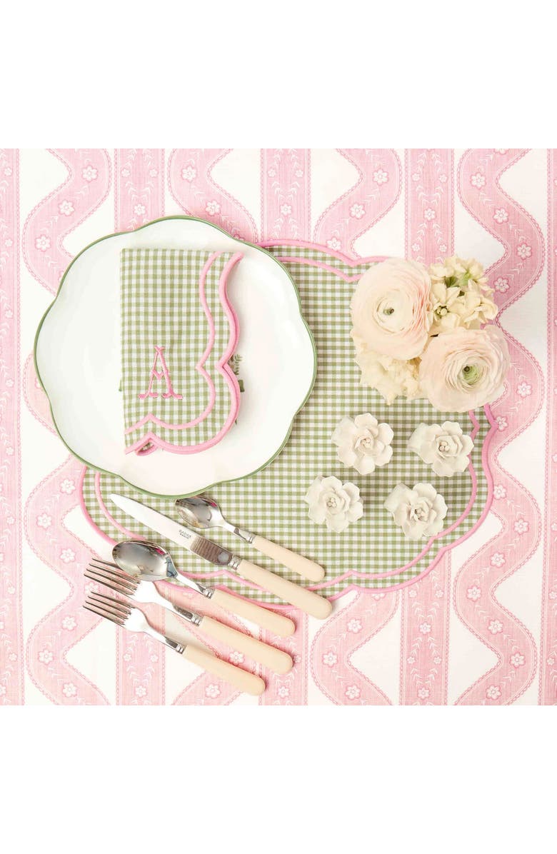 Mrs. Alice White Fiore Porcelain Napkin Rings, Alternate, color, White