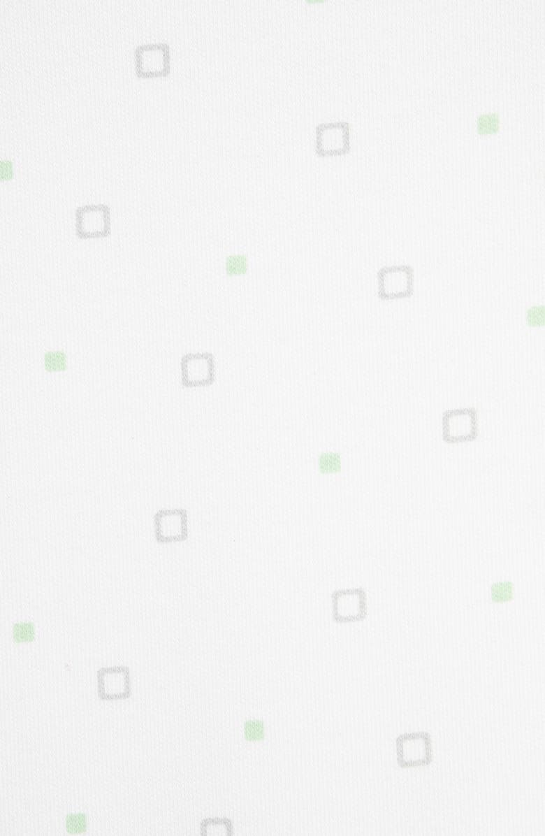 Little Me 5-Piece Elephant Theme Organic Cotton Bodysuit & Pants Set, Alternate, color, White