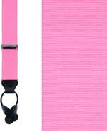 Trafalgar Phoenix 38mm Grosgrain Non Stretch Ribbon Button End Suspenders