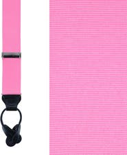 Trafalgar Big & Tall Phoenix 38mm Grosgrain Non Stretch Ribbon Button End Suspenders