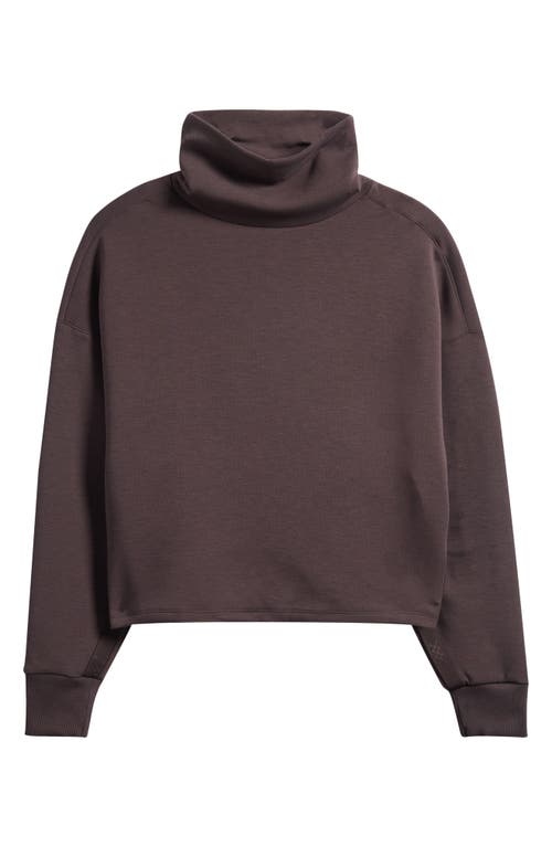 Rhone Dreamglow Mock Neck Top In Brown