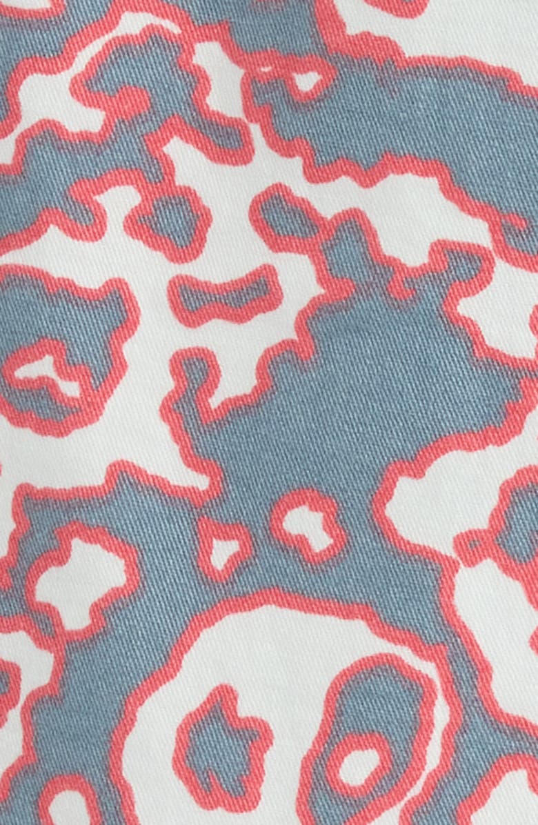 Vans Ashford Abstract Print Stretch Cotton Shorts, Alternate, color, 