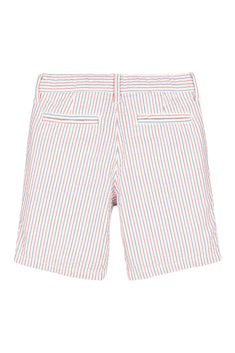 Baby Boys' Organic Seersucker Short, Infant, Alternate, color, Red and Blue Seersucker