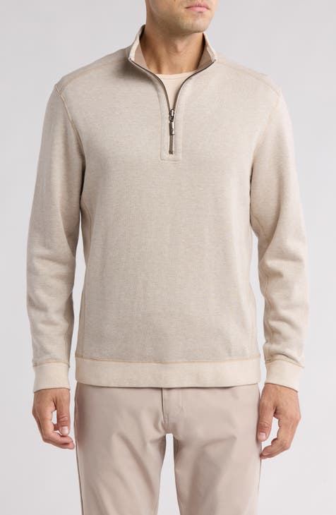 Tommy Bahama Sweater 3/4 store Zip