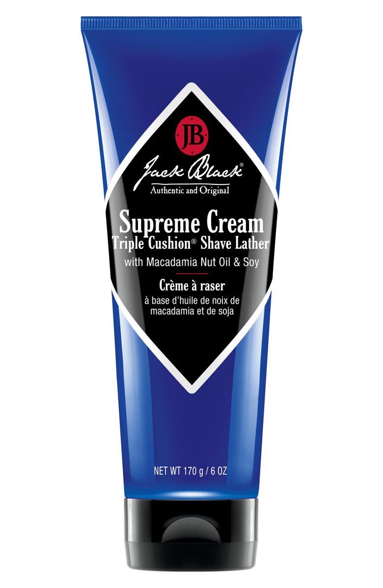 Jack Black Supreme Cream Triple Cushion<sup>®</sup> Shave Lather, Main, color, 