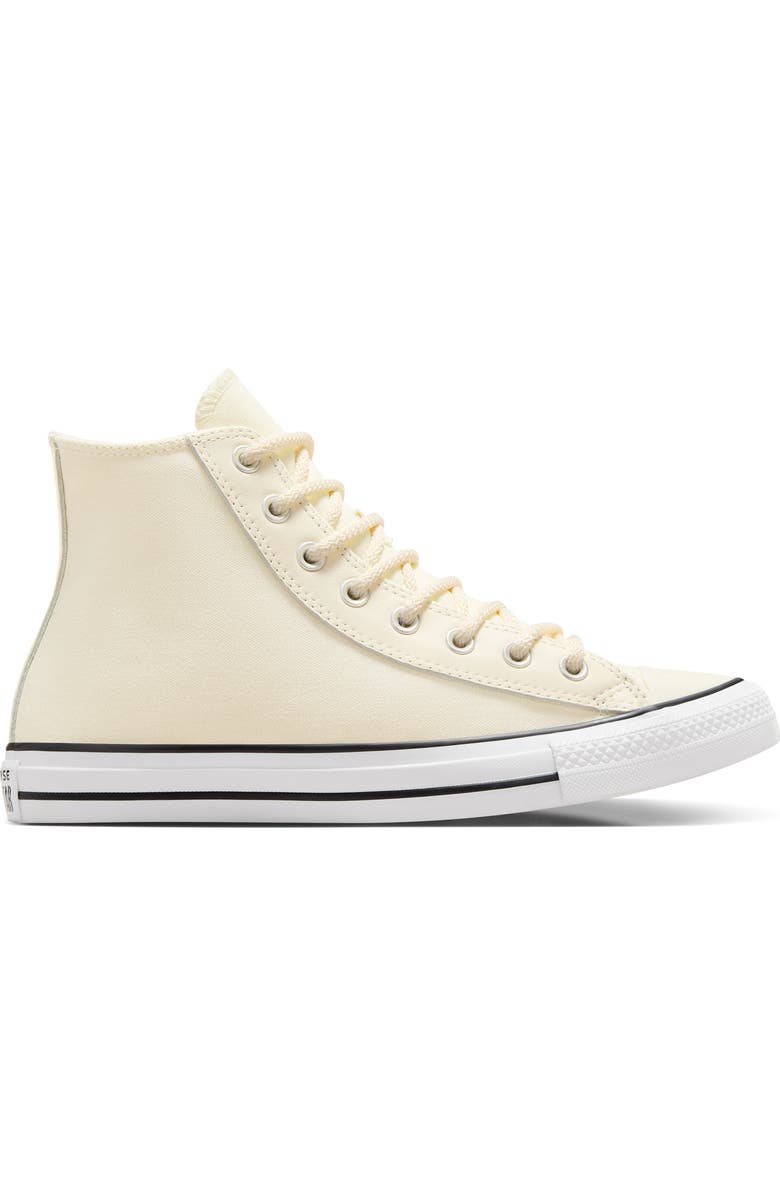 Converse Chuck Taylor<sup
®</sup
All Star<sup
®</sup
High Top Sneaker, Alternate, color, Egret/Papyrus/White