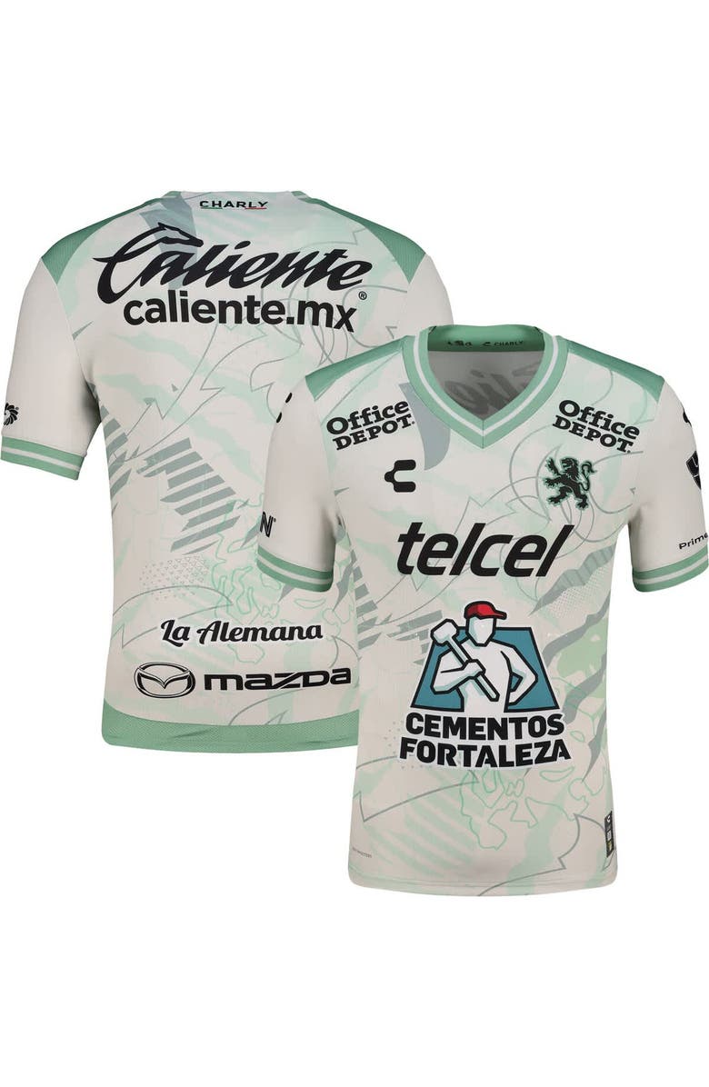 CHARLY Men's Charly  Gray Club Leon 2025/26 Away Authentic Jersey, Main, color, Gray