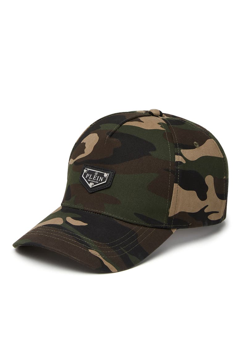 Baseball Cap Triangle Placca Unisex, Main, color, Military
