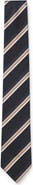 BOSS Striped Silk Blend Tie