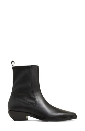 Madewell The Idris Ankle Boot In Black