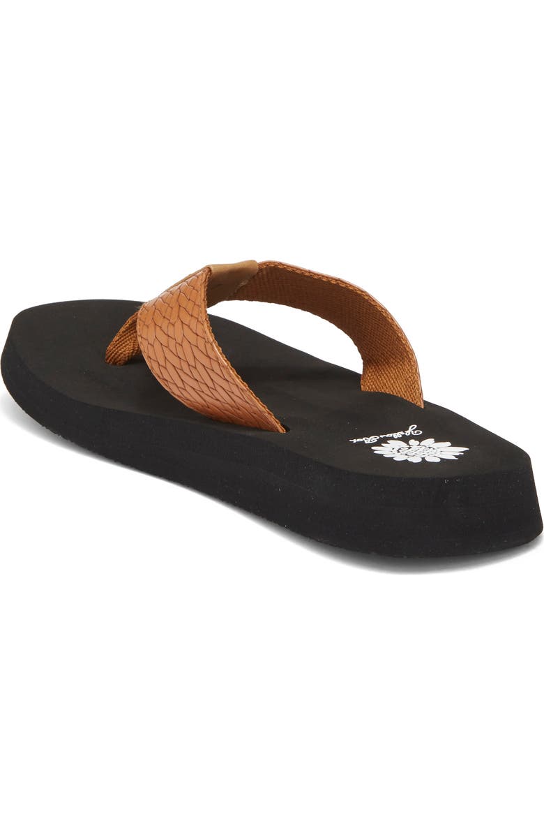 Yellow Box Premium Flax Flip Flop, Alternate, color, Tan
