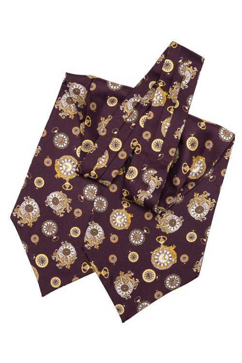 Elizabetta Gilded Keeper In Plum