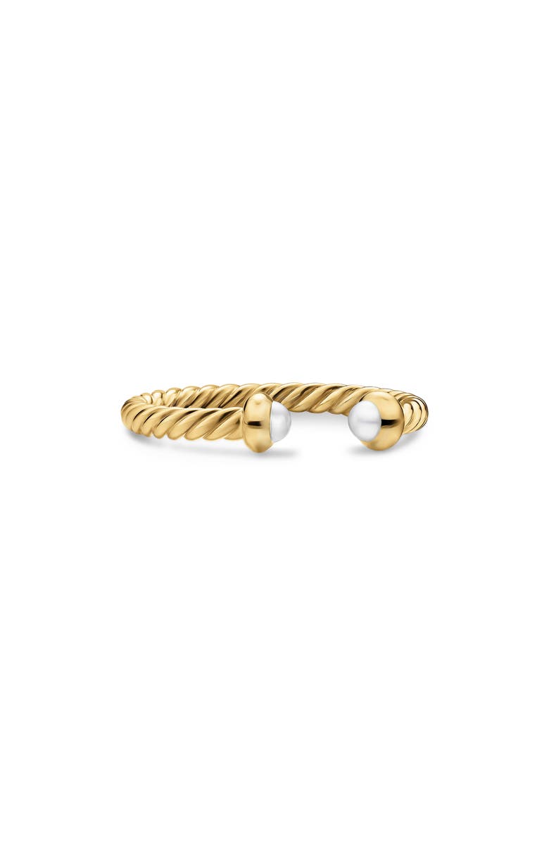 David Yurman Micro Cablespira<sup>®</sup> Flex Bracelet, Alternate, color, Pearl