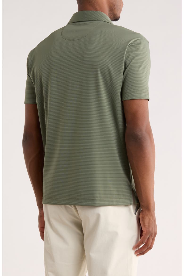 Hybrid Stretch Polo, Alternate, color, FROSTY GREEN