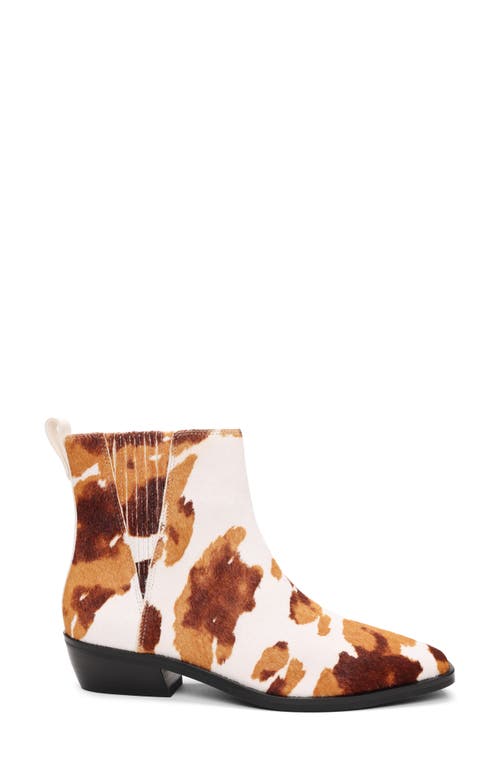 Sanctuary Demi Genuine Calf Hair Bootie In Multi