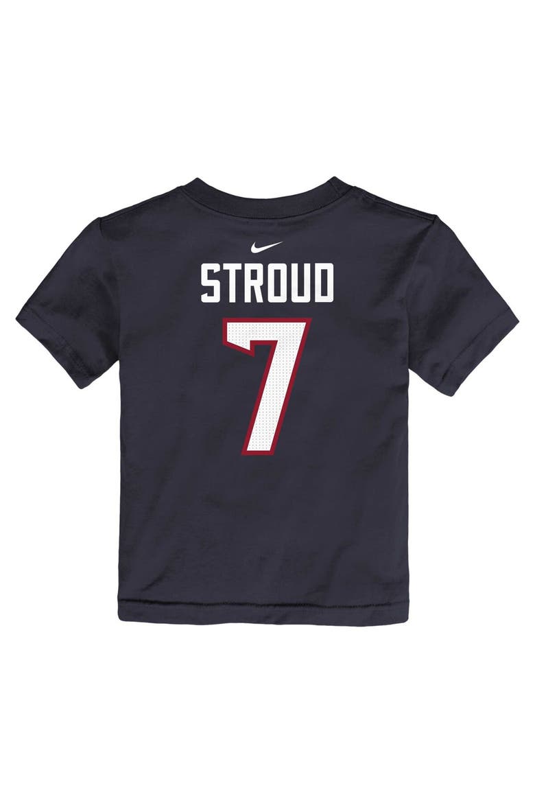 Toddler Nike C.J. Stroud Navy Houston Texans Player Name & Number T-Shirt, Alternate, color, Navy