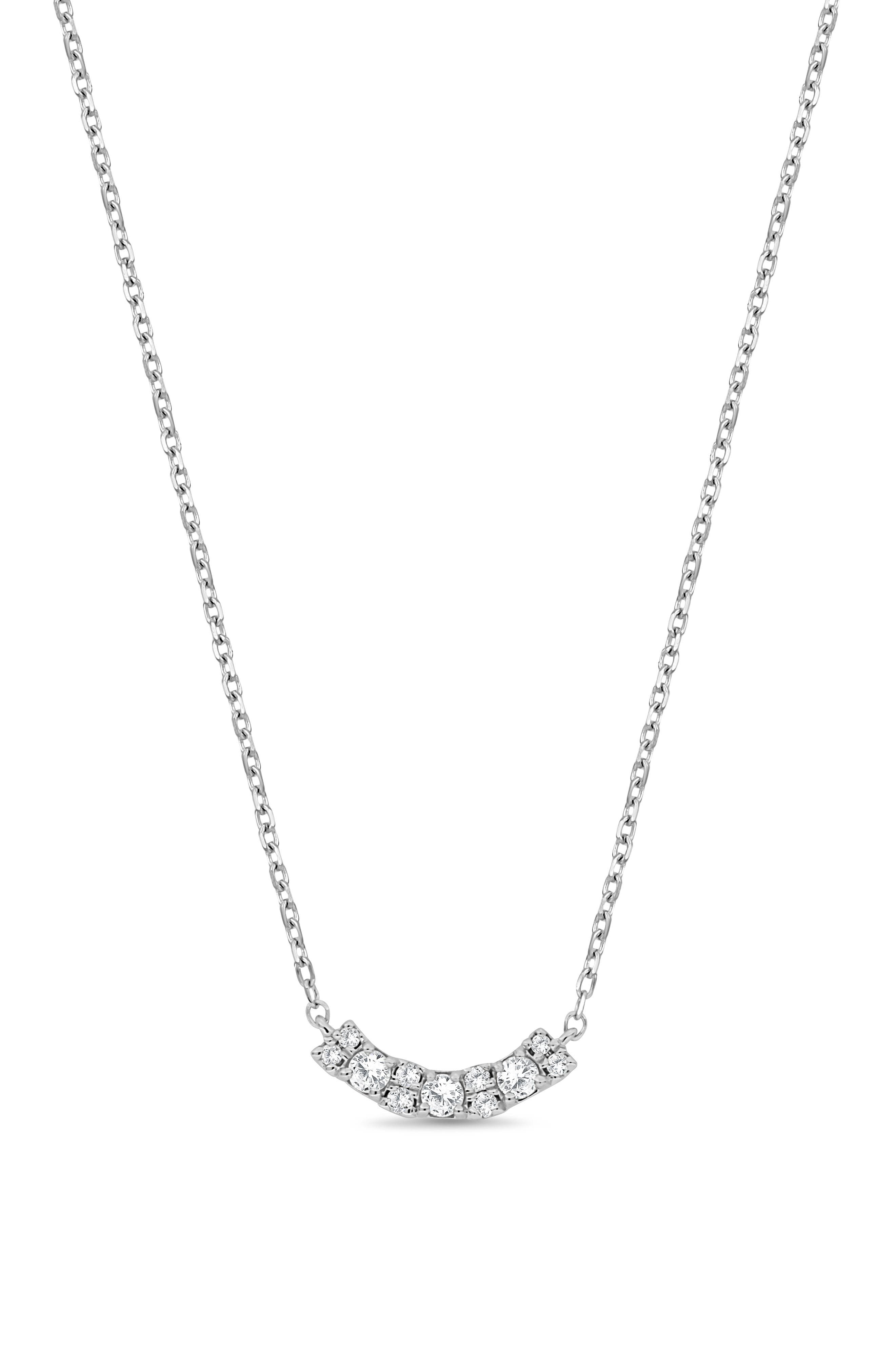 Mika Diamond Pendant Necklace