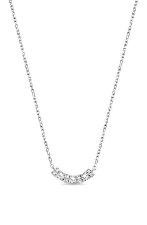 Mika Diamond Pendant Necklace