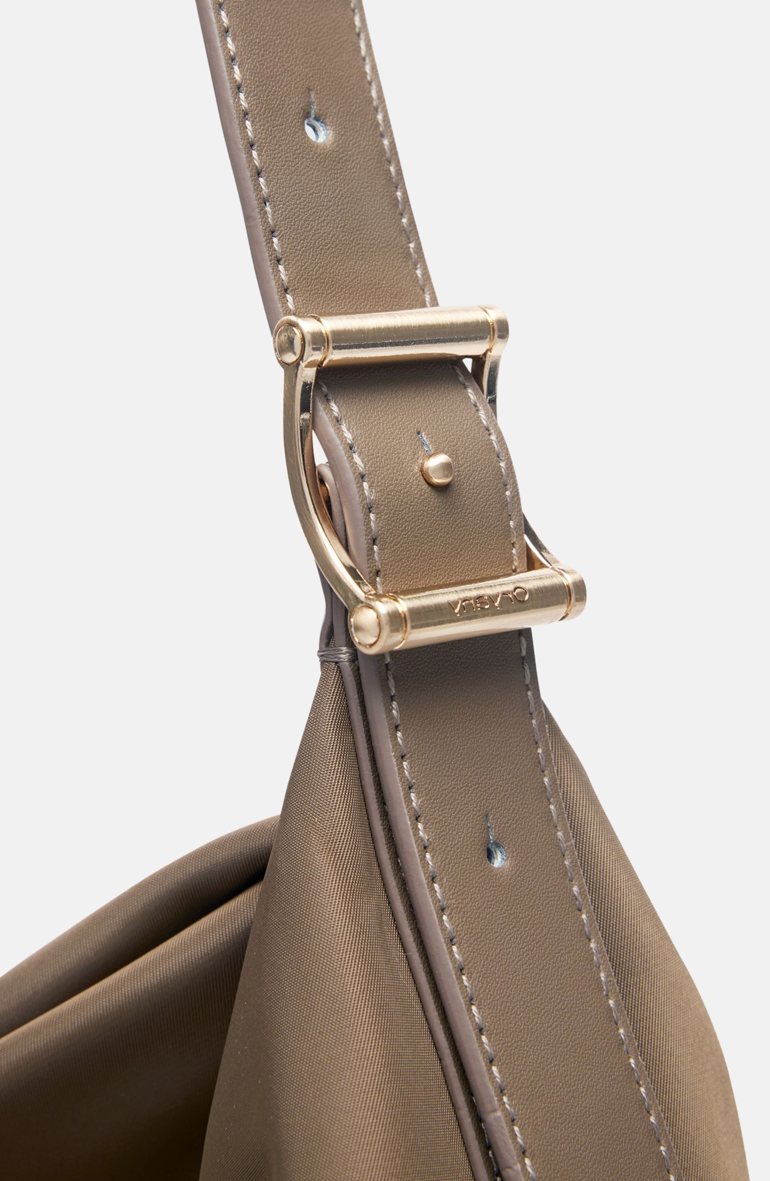 Oryany Sophia Nylon Shoulder Bag, Alternate, color, Dark Beige