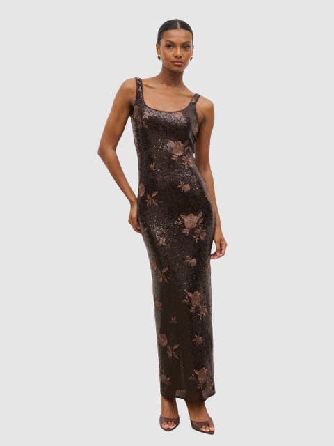 Zia Sequin Maxi Dress