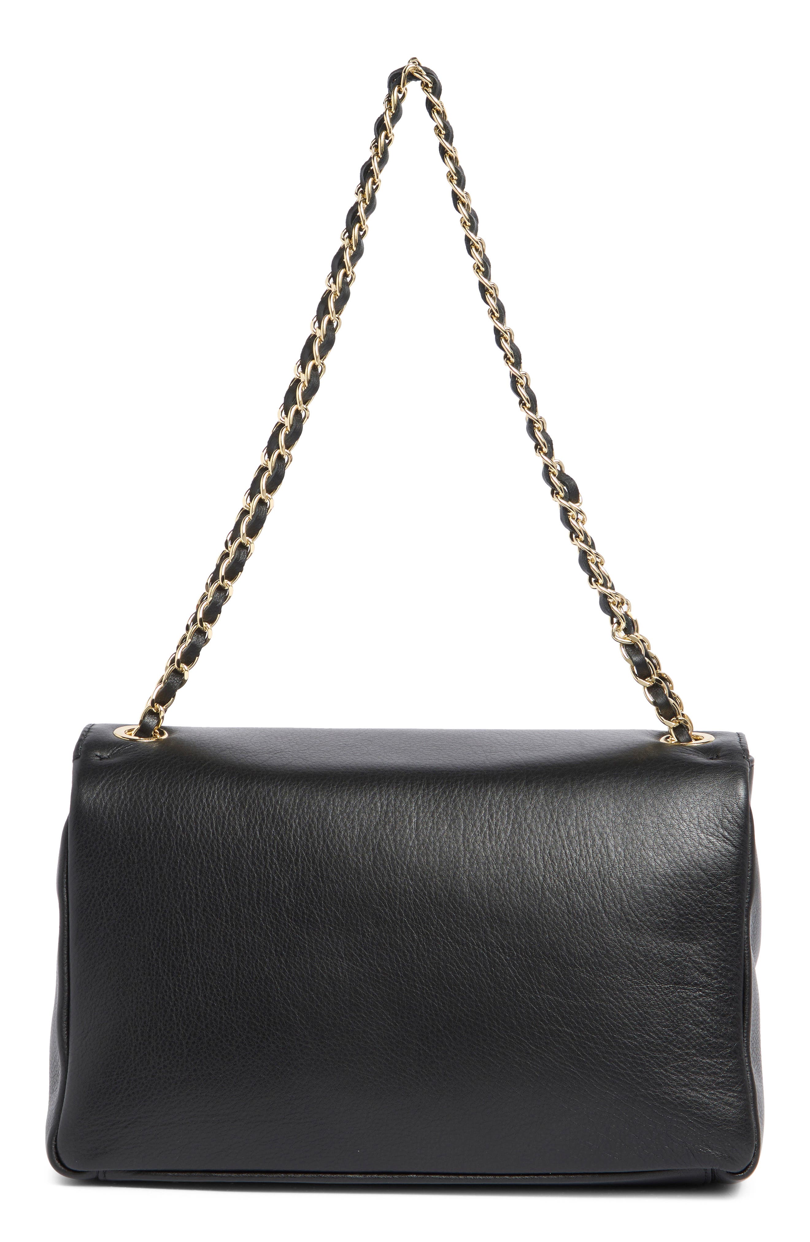 VALENTINO BY MARIO VALENTINO Posh Leather Shoulder Bag, Alternate, color, 