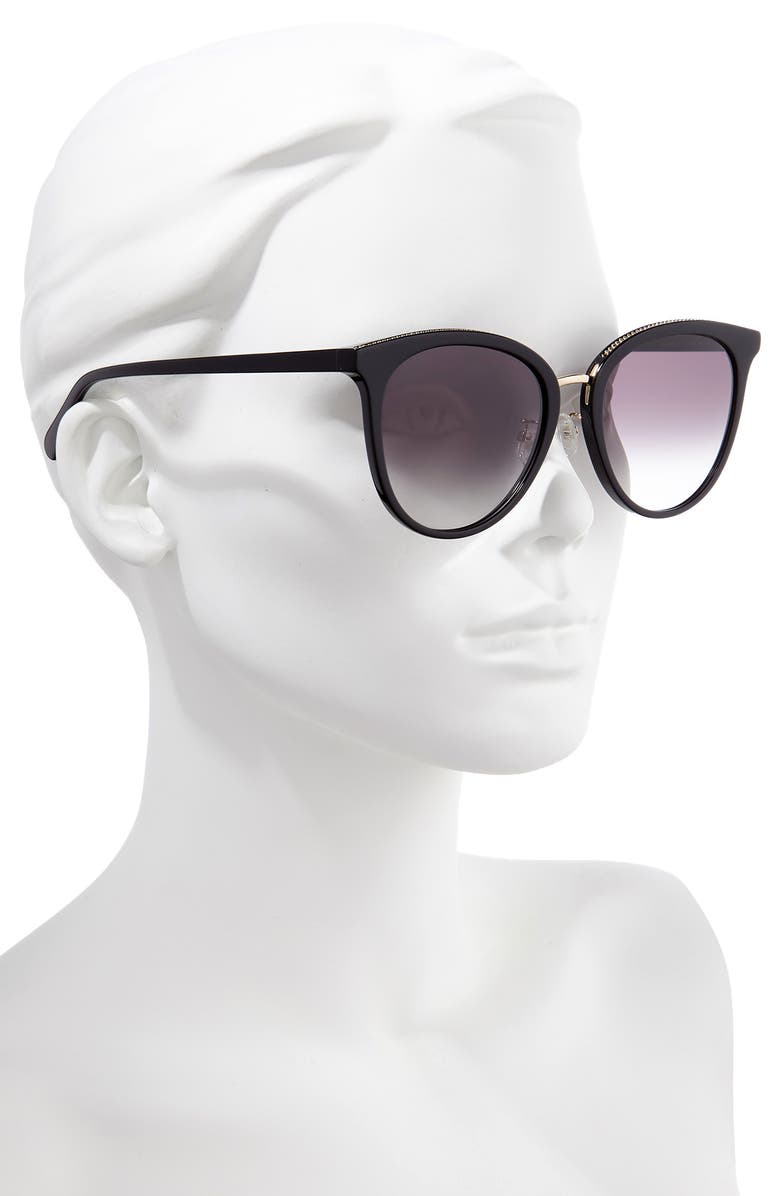 Stella McCartney 57mm Round Sunglasses, Alternate, color, 