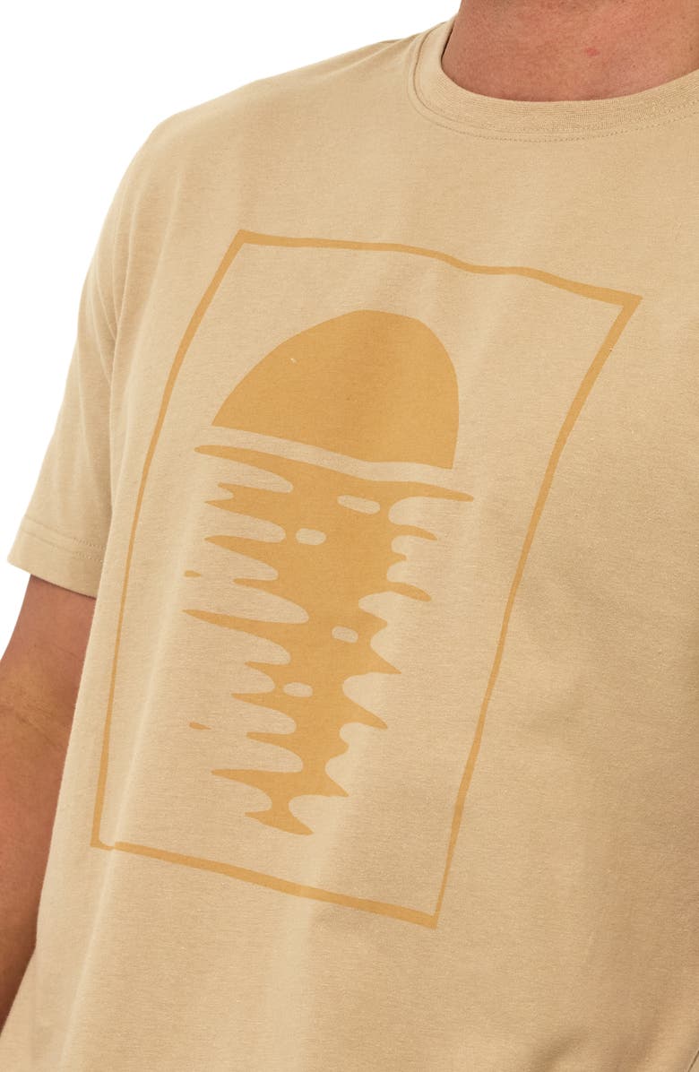 Threads 4 Thought Soft Wash On the Horizon Graphic T-Shirt, Alternate, color, Sandstone