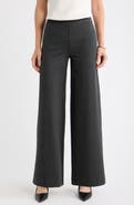 Caslon® Ponte High Waist Wide Leg Pants