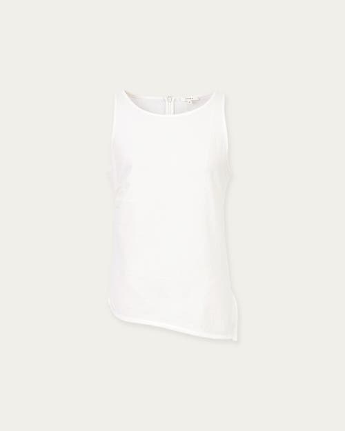 Juana Sienna Pleated Tank In White
