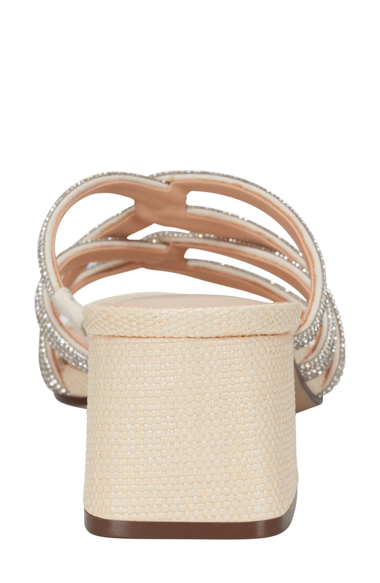 UNISA Crystal Embellished Sandal, Alternate, color, 