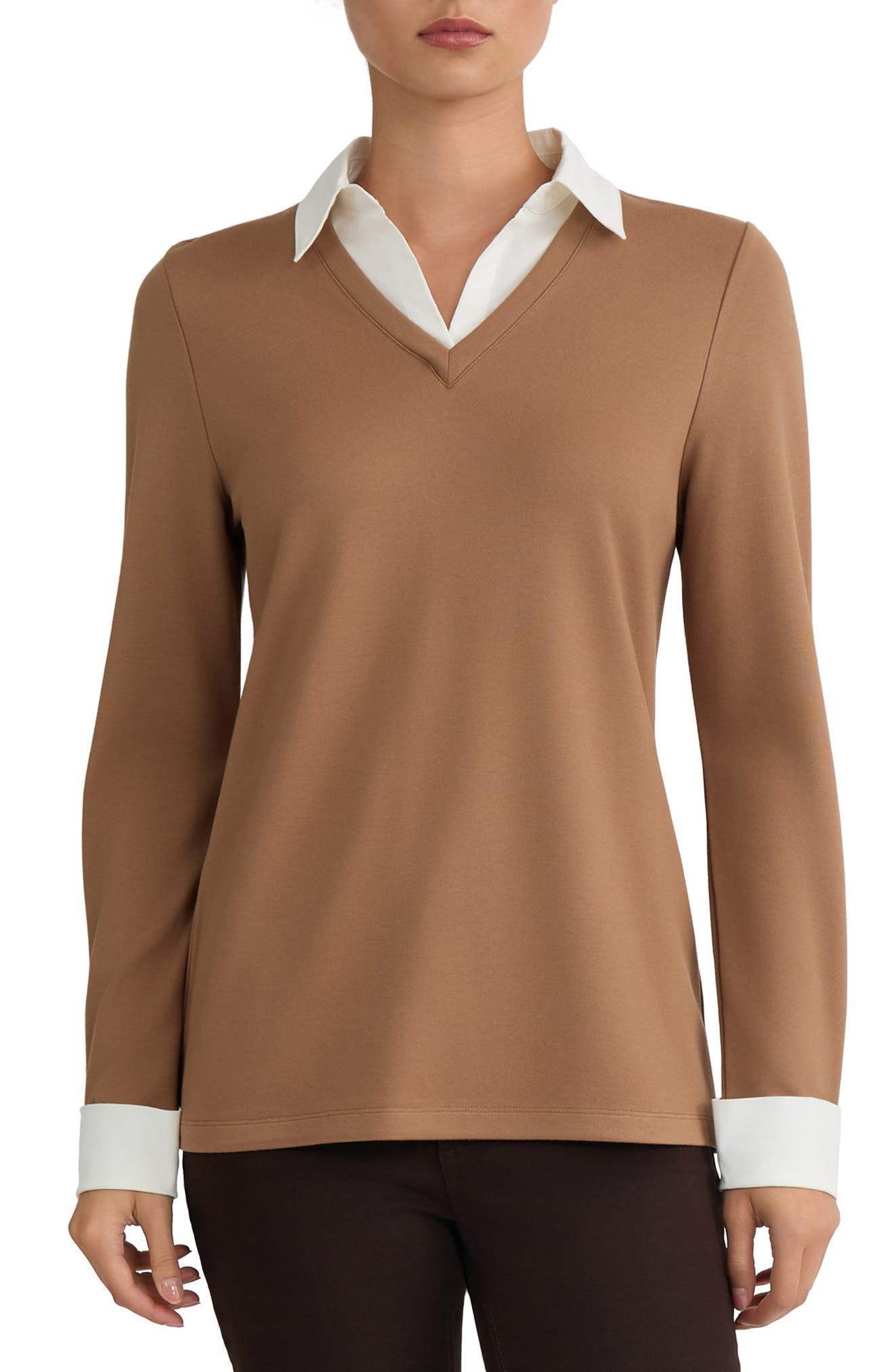 selected CARAMEL/ NATURAL WHITE