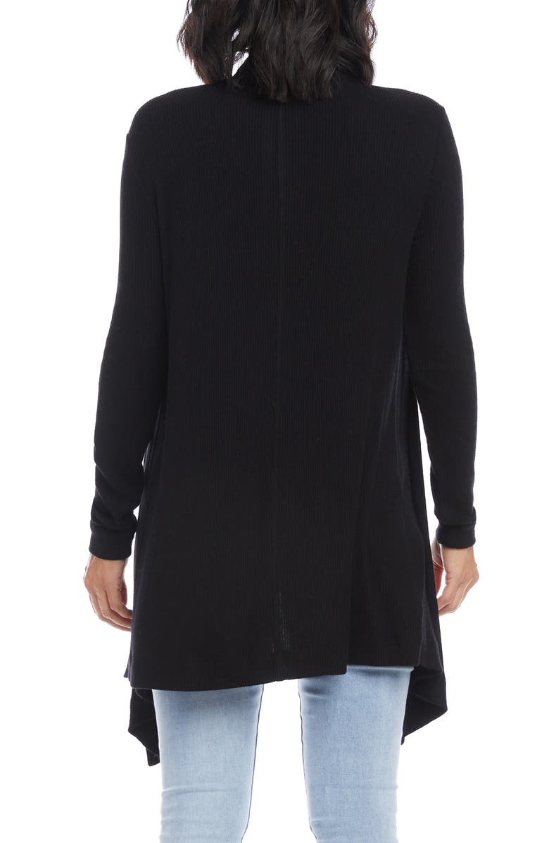 Karen Kane Drape Front Cardigan, Alternate, color,