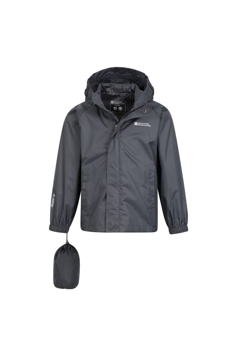 Childrens/Kids Pakka II Waterproof Jacket, Alternate, color, Gray