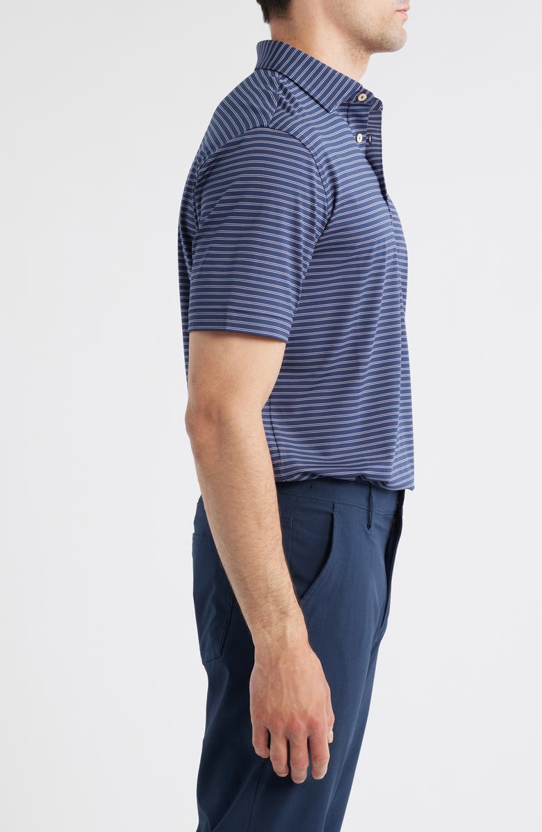 Peter Millar Eden Performance Jersey Polo, Alternate, color, Navy