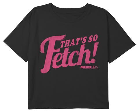 Girl's Mean Girls Distressed That Is So Fetch  Graphic T-Shirt