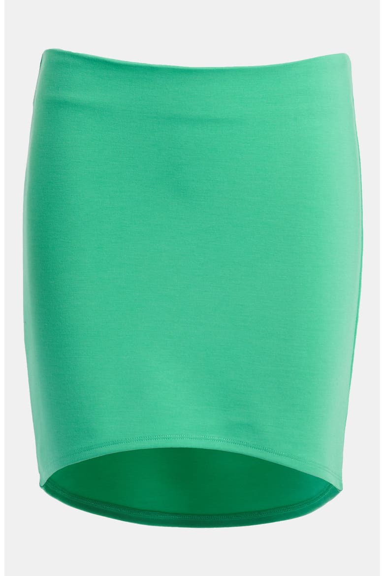 High/Low Body-Con Skirt, Main, color, SPEARMINT